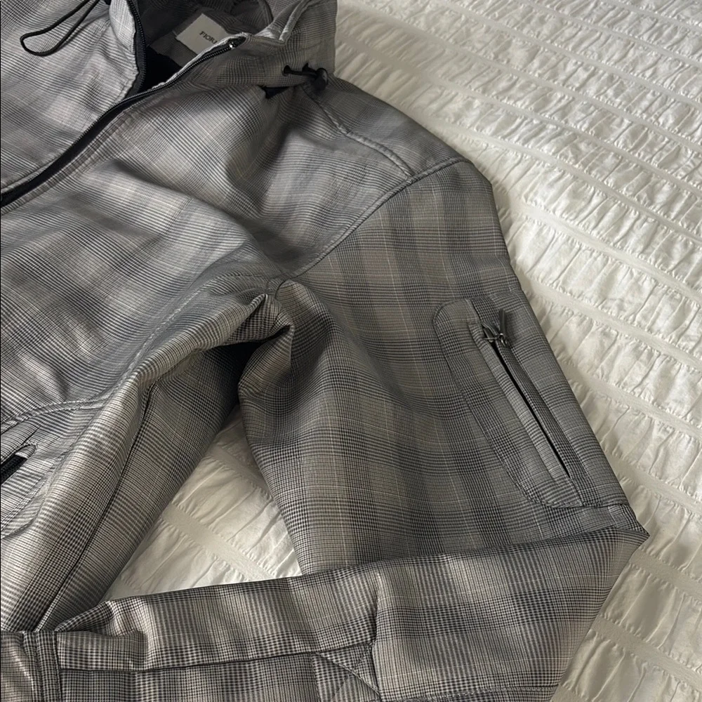 Fioricci Uomo Black and Gray Lightweight technical Jacket - Picture 4 of 8